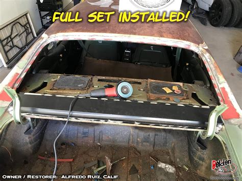 chevelle rear window patch panel